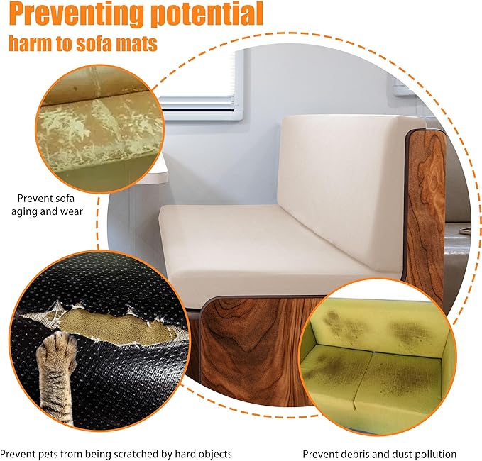 Rv Dinette Cushion Covers,Printing Stretchable Camper Cushion Cover,RV Cushion Slipcover,Rv Couch Cover Replacement for RV Camper Car Bench,2 Backrest Covers and 2 Bench Covers (Beige)