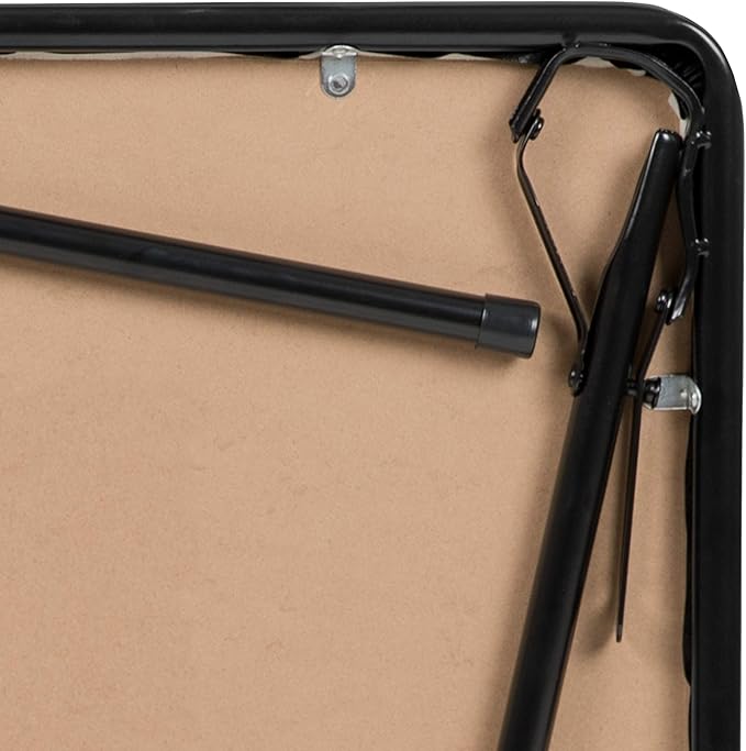 EMMA + OLIVER Kids Black Folding Table