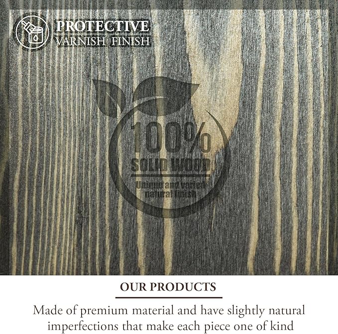 MyGift Vintage Weathered Gray Solid Wood and Black Metal Paper Towel Roll Holder and Napkin Dispenser Combination Storage Rack for Kitchen Counter or Dining Table