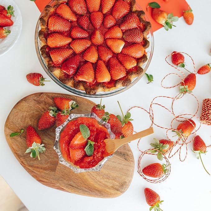 Small Glass Bowls Set of 6-8.5 oz Scalloped Dessert Bowls for Ice Cream, Snacks, Side Dishes, Dipping, Prep Meal, Serving