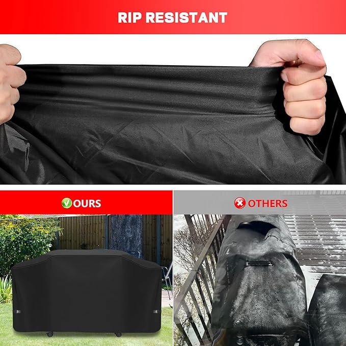 Grill Cover for Weber Slate 30" Griddle, Outdoor Griddle Cover Waterproof for Blackstone Culinary Series 36" Griddle with Lid