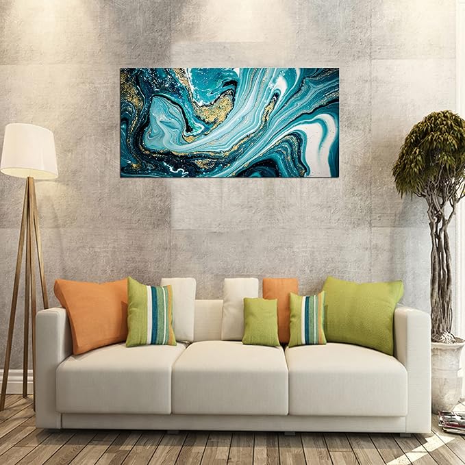 XXMWallArt FC2762 Abstract Texture Wall Art Marble Vortex Canvas Prints Painting for Living Room Bedroom Kitchen Home and Office Wall DecorWall Decor Home Decor