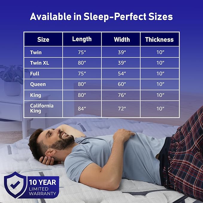 REVO Sleep Gel Memory Foam Mattress, 10-Inch California King – Cooling Gel Foam Mattress with Supportive Pressure Relief and Breathable Comfort – Deep, Restorative Sleep