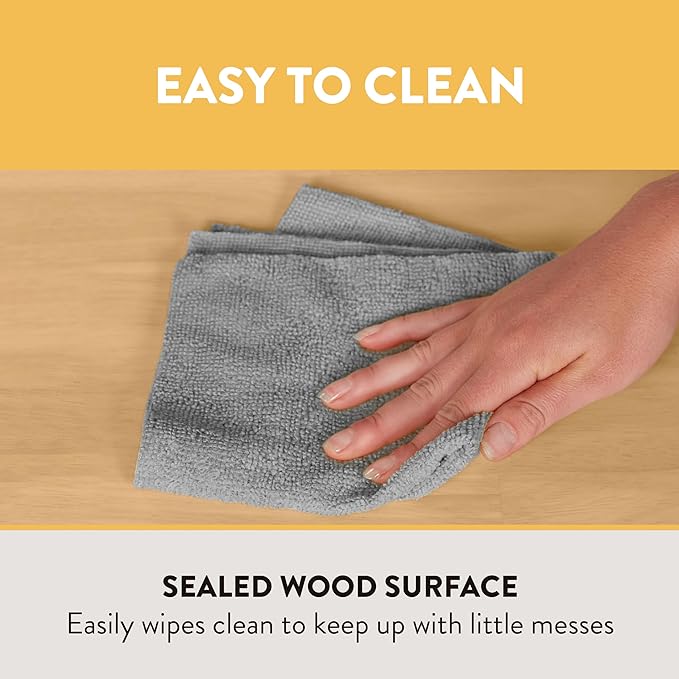 Wooden Ladderback Chairs, 12", Kids Furniture, Natural, 2-Pack