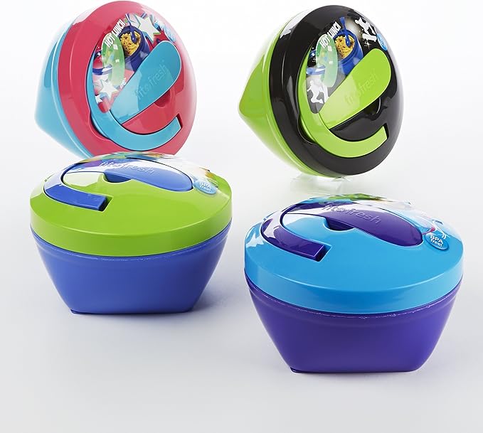 Fit & Fresh Kid's Spill-Proof Meal Container, 14 ounce capacity, Colors may vary