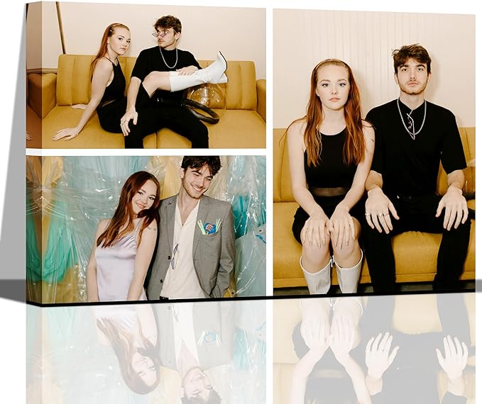 MAZUKO Personalized Custom Canvas Prints - Photo On Canvas Picture Gifts Photo Prints Canvas Personalized Wall Art Ideal for Home Decor (S3)