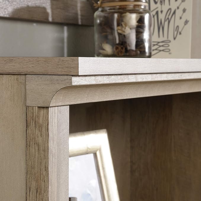 Sauder Miscellaneous Storage 3-Shelf Bookcase/ Book Shelf, Lintel Oak finish