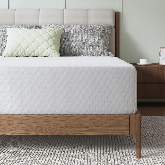 Novilla Memory Foam Mattress Full, 10 Inch Full Size Mattress with Comfort Foam & High-Density Support Foam for Pressure Relief & Contour Support Mattresses in a Box, Medium Firm Feel