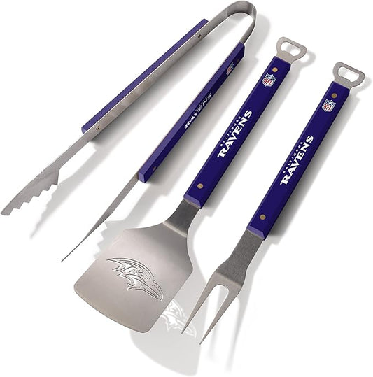 YouTheFan NFL Spirit Series 3-Piece BBQ Set