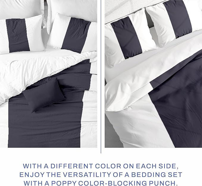 Kotton Culture 3 Pc Twin Size Duvet Cover Set- 100% Egyptian Cotton Sateen 600 TC Ultra Soft Premium Durable Comforter Cover Zipper Closure & Corner Ties (Speared White, Twin/Twin XL 68" X 90")