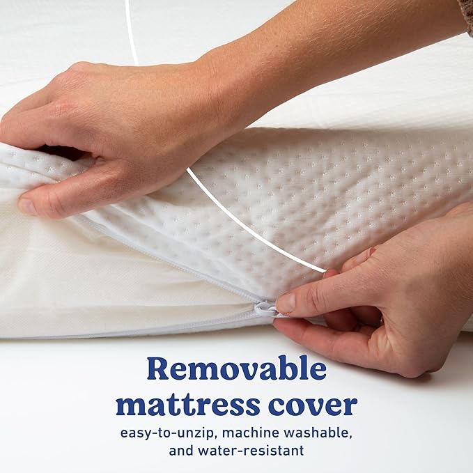 Graco Ultra Dual-Sided Crib Mattress & Protector Value Bundle (2-Pack) – Includes GREENGUARD Gold Certified Crib Mattress, GREENGUARD Gold Certified Waterproof Protector