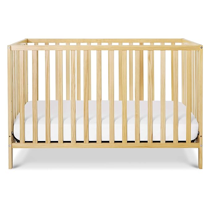 daVinci Union 4-in-1 Convertible Crib - GREENGUARD Gold Certified - Convertible Baby Crib to Toddler Bed, Daybed, Full-Size Bed - Wooden Baby Bed w/Four Adjustable Heights - Natural