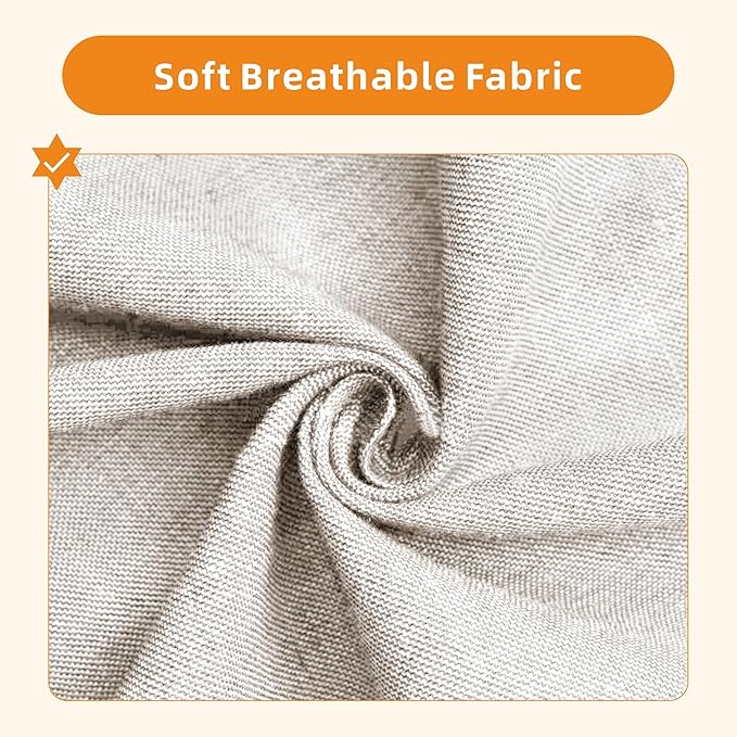 Sectional Sofa Couches for Living Room - 78'' Beige 3 Seat L-Shaped Couch with Storage Ottoman, Modern Linen Convertible Sectionals Sofas with Chaise for Apartment, Office, Small Space