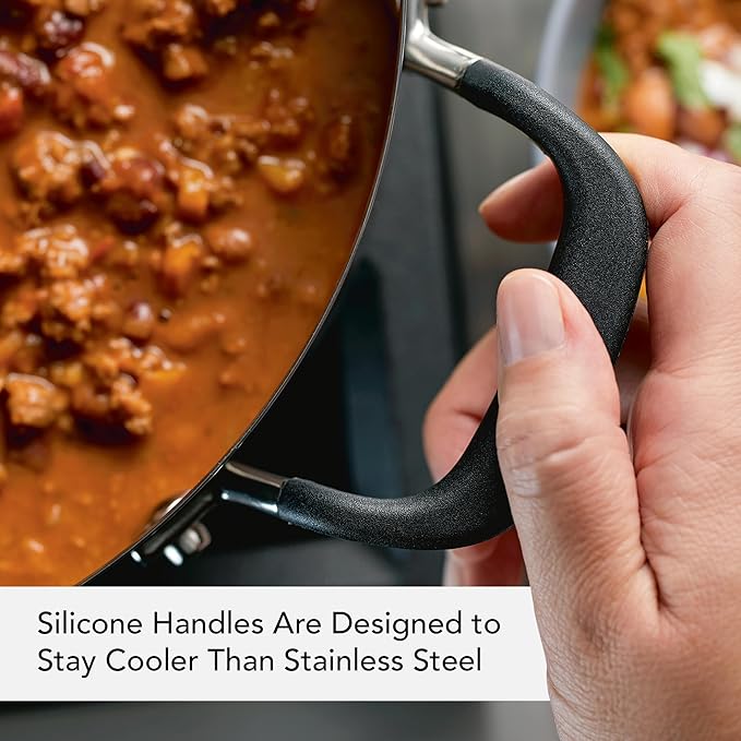 KitchenAid Stainless Steel Cookware/Pots and Pans Set, 10 Piece, Brushed Stainless Steel