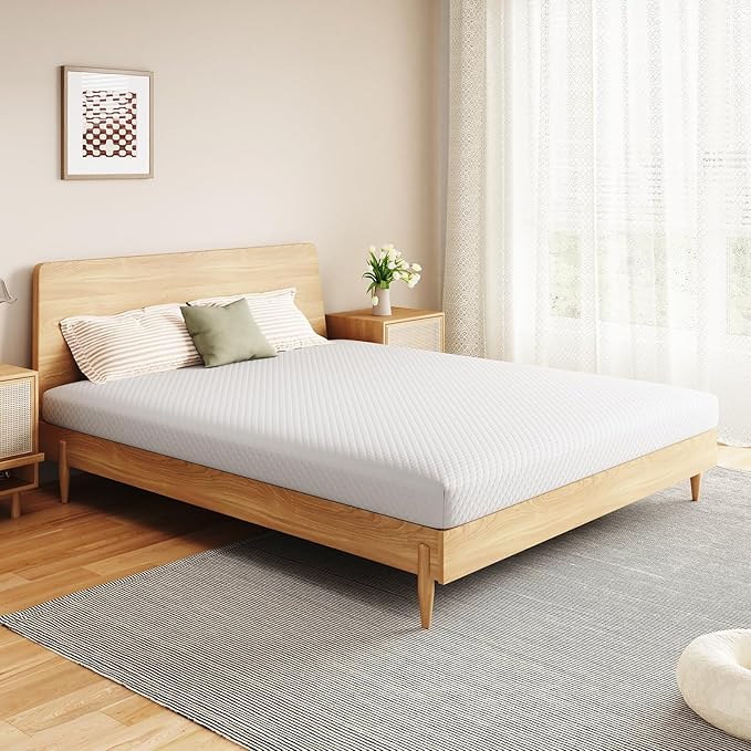 5 Inch Full Size Mattress in a Box,Memory Foam Mattress for Comfort Sleep, Cooling Night Sleep & Pressure Relief, Ships Compressed (5", Full)