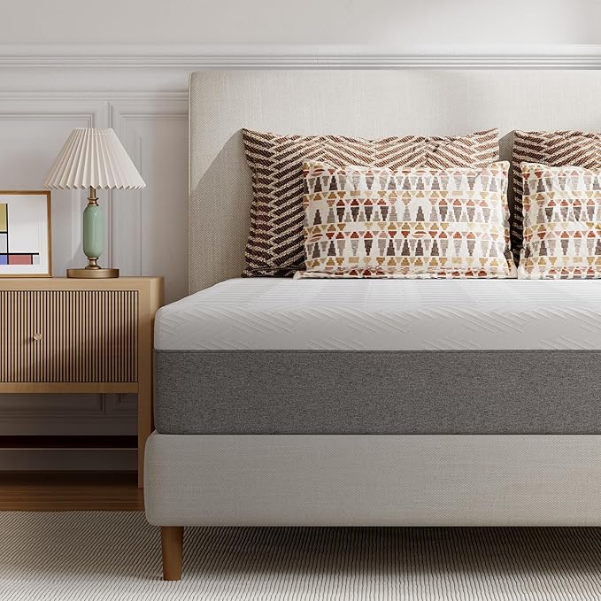 Novilla 10 Inch Twin XL Mattress, Gel Memory Foam Mattress Twin XL Size in a Box with Comfort Foam for Back Pain Relief & Body Support & Cool Night Sleep, CertiPUR-US Certified