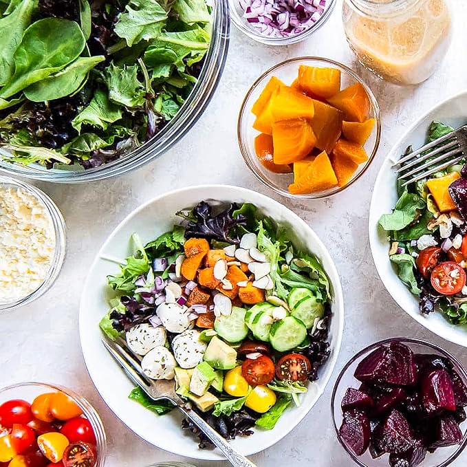 Glass Bowls Set of 6-4.5 Inch Clear Bowls - 8.6 oz Cereal Bowls for Kitchen Prep, Dessert, Ice Cream Toppings, Dips, and Candy Dishes, Dishwasher Microwave and Freezer Safe