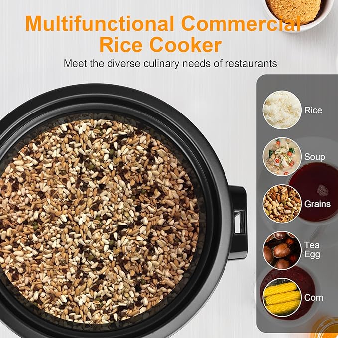 40 Cups Commercial Rice Cooker/Warmer (40-Cup)