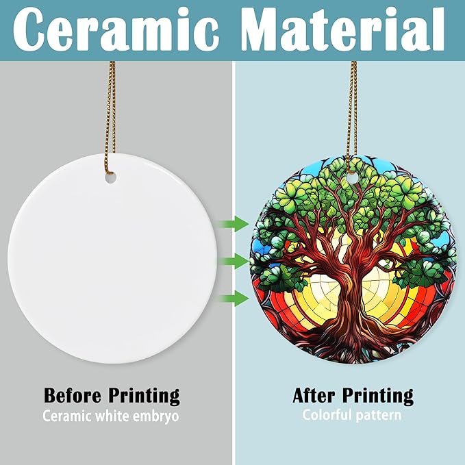 Christmas Ornament, Lush Tree of Life Ornament, Christmas Decorations for Tree, Heirloom Keepsake, Gift Idea