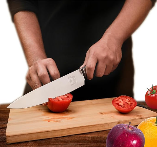 Professional Japanese Chef Knife - Pro Kitchen Knife 8 Inch Chef's Knives High Carbon Stainless Steel Sharp Paring with Ergonomic & Stylish Handle, Magnetic Gift Box Useful Kitchen Gadgets