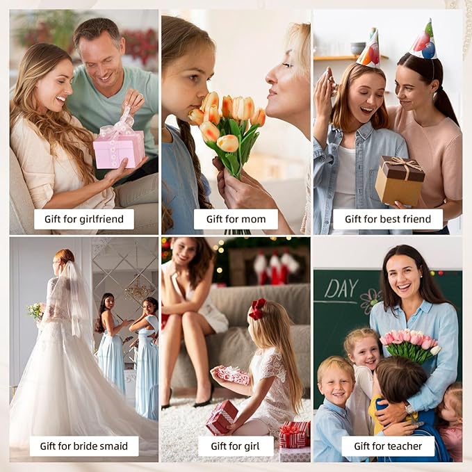 Personalized Jewelry Box Gifts for Women - Custom Jewelry Organizer with Image Text Logo - Customized Travel Leather Jewelry Case for Mom Wife Wedding Girls