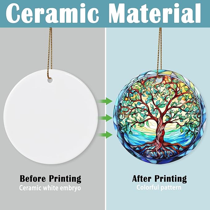 Christmas Ornament, Tree of Life, Christmas Decoration, Heirloom Keepsake, Holiday Ornaments 2023, Xmas Gift Exchange, Gift Idea, Christmas Tree Ornament