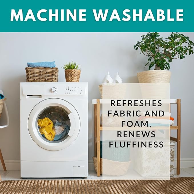 Barnett Home Decor Ticking Stripe Black Dining Chair Pad with Ties - 17" x 15" Size Small Chair Cushion - Latex Foam Fill - Machine Washable, Reversible, 100% Cotton, Made in USA