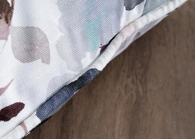 Maison d' Hermine Decorative Pillow Covers 12x20 Inch Rectangle 100% Cotton Throw Pillow Covers with Invisible Zipper Cushion Case for Living Room Couch, Chair, Sofas, Bedroom, Home (Blossom - Flora)