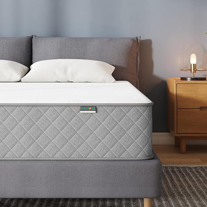 Mattress Queen Size, 10 Inch Hybrid Memory Foam Firm Queen Mattress Size with Hybrid Mattresses in a Box Pressure Relief & Supportive