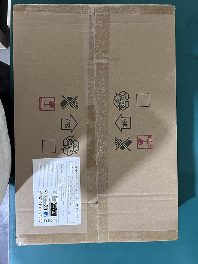 5000W Solar Lights Outdoor - 7000K LED Solar Street Lights Outdoor with Motion Sensor and Remote Control, IP66 Waterproof, Dusk to Dawn for Yard, Patio