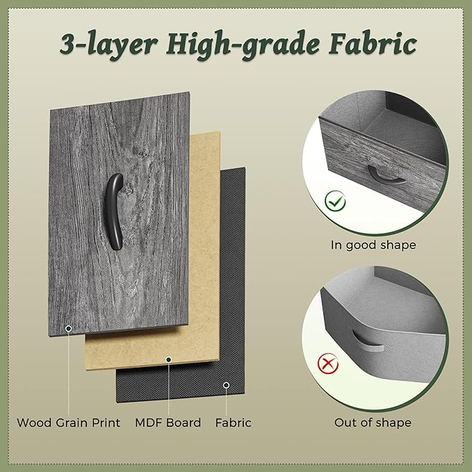 Huuger 63 Inch Dresser for Bedroom, Long Dresser for Closet with 9 Drawers, Large TV Stand for 55, 65, 70 Inch TV, Entertainment Center with Storage, Wide Chest of Drawers, Grey