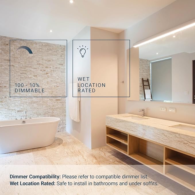 PARMIDA (12 Pack) 4 Inch Dimmable 5CCT LED Disk Lights, 10W Surface Mount Recessed Ceiling Lighting, 5 Color Selectable 2700K/3000K/3500K/4000K/5000K, 900lm, J-Box Or Recessed Can Installation, UL