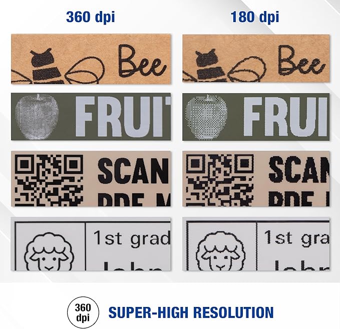 LABELWORKS Epson LW-C610PX Premium Portable Bluetooth Label Machine Printer – Create Sticker Labels for Organization, Small Business, Designer Tape Supported, App Compatible