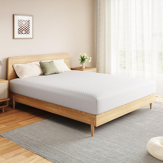 8 Inch Queen Size Mattress in a Box,Memory Foam Mattress for Comfort Sleep, Cooling Night Sleep & Pressure Relief, Ships Compressed (8", Queen)