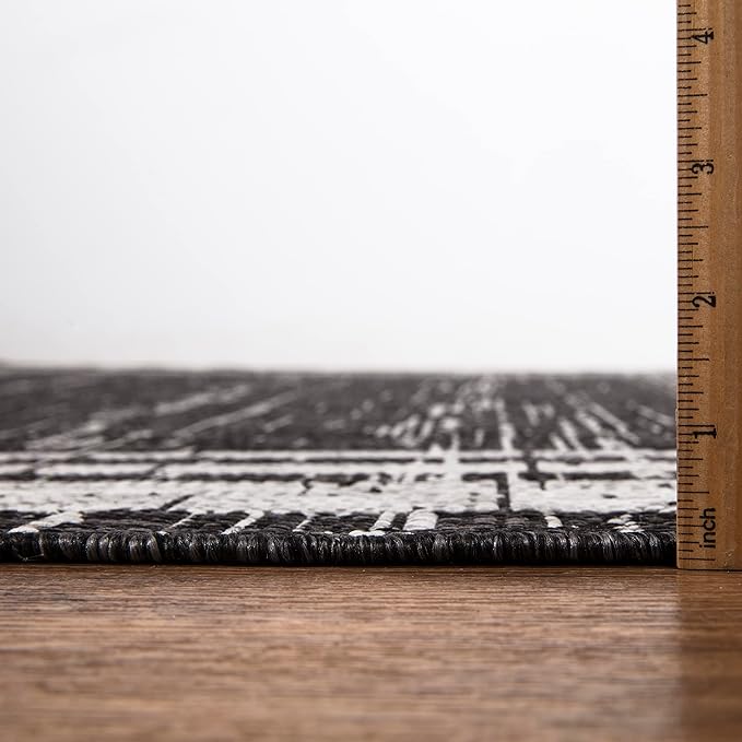 Keen Home Design Outdoor Runner Rug - 2x8 Washable Indoor/Outdoor Rug for Patio, Balcony, Kitchen, Garden, Beach, Deck and Porch. Size: 2'2" x 7'7"