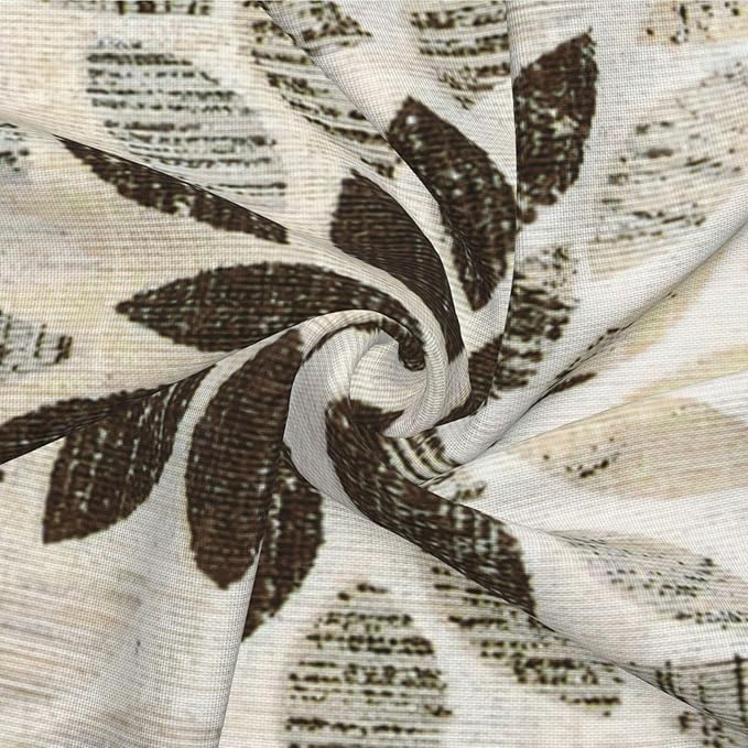 Black Grey Pillow Covers 18x18 Inch Set of 2 Summer Rust Geometric Flower Outdoor Decorative Throw Pillows Farmhouse Dahlia Pillow Case Linen Square Cushion Cover for Home Sofa Bedroom