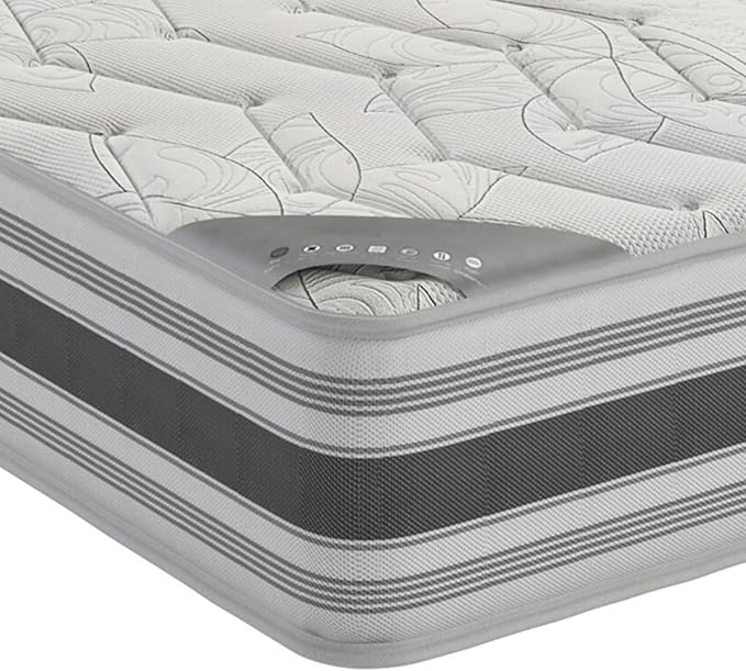 Sweet Home Stores Meditate 12" Full Hybrid Mattress – Firm Support, Pocket Coils, Fiberglass-Free, CertiPUR-US® Certified, Reduced Heat Build Up, Antistatic Cover, Made in USA, Bed in a Box