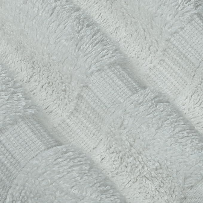 Chakir Turkish Linens 100% Cotton Premium Turkish Towels for Bathroom | 27'' x 54'' (4-Piece Bath Towels - White)