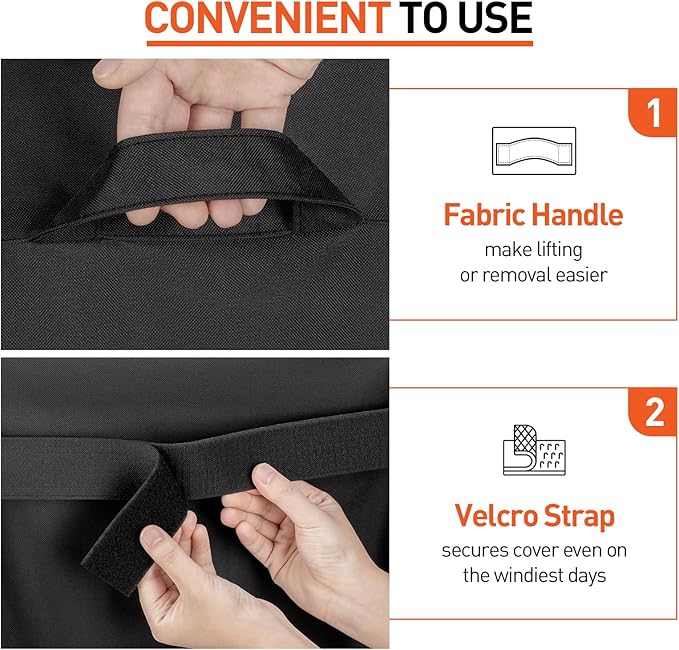 Grill Cover Compatible with Traeger 33-Inch Flatrock Flat Top Gas Griddle, Heavy Duty Waterproof Outdoor BBQ Cover Full Length Weatherproof Grill Accessory BAC751