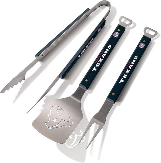 YouTheFan NFL Spirit Series 3-Piece BBQ Set