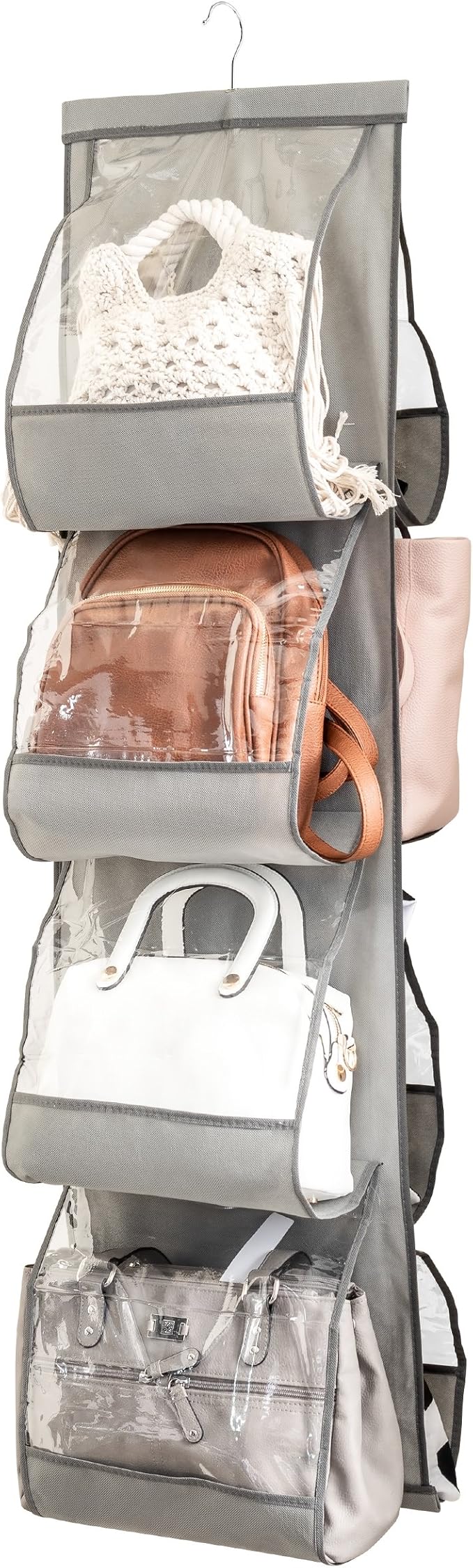 SNSLXH Closet Clear Handbag Organizer