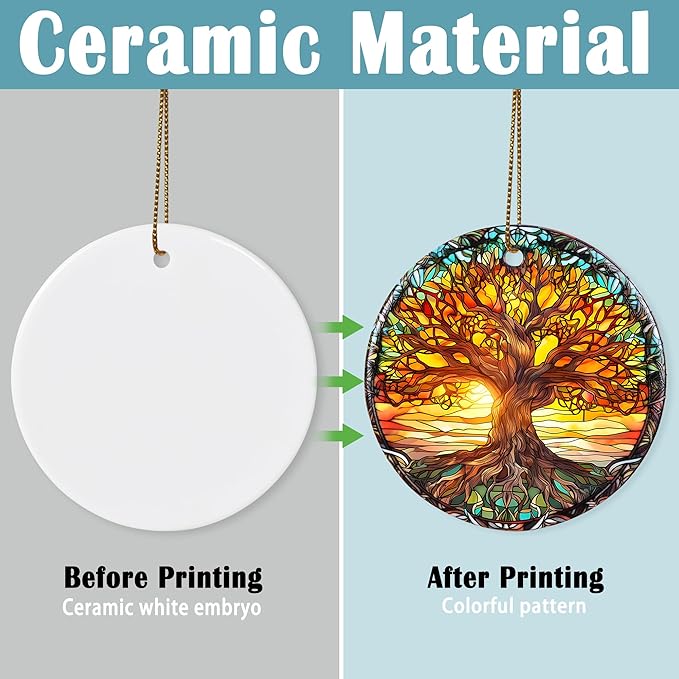 Christmas Ornament, Tree of Life Ornament, Christmas Decoration, Heirloom Keepsake, Holiday Ornaments, Xmas Gift Exchange, Gift Idea, Christmas Tree Ornament