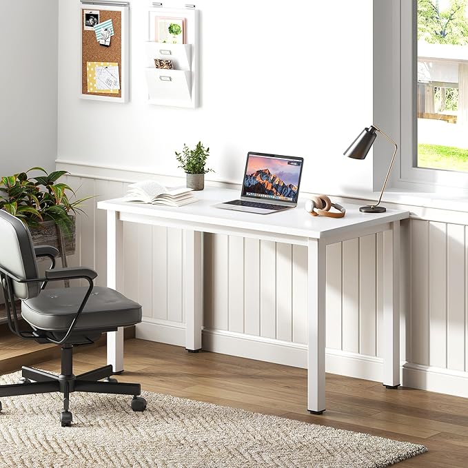 Need Computer Desk - 31.5 Inch Office Writing Work Study Kids Student Teacher Home Bedroom Table for Small Space, White
