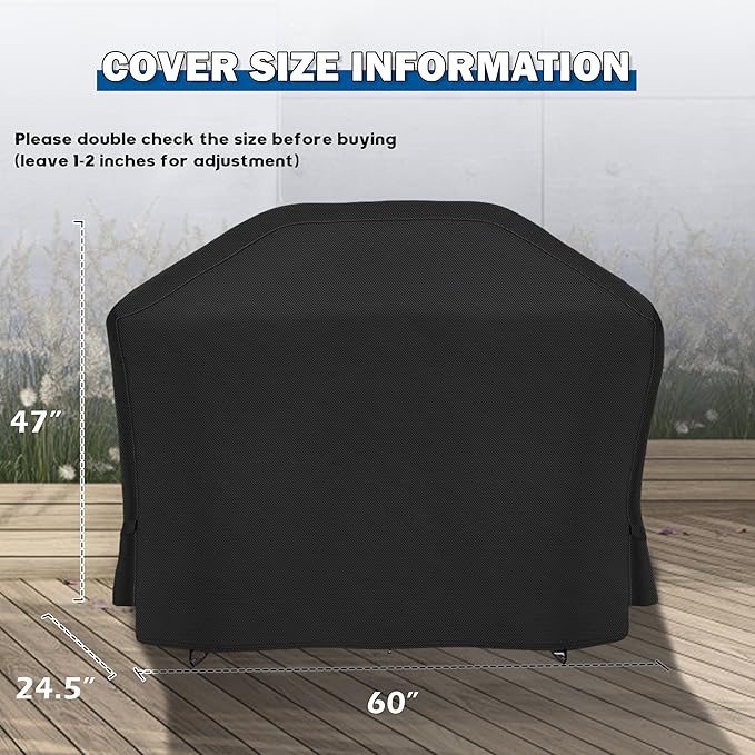 Grill Cover for Ninja PG301 Propane Griddle, Outdoor Griddle Cover for Ninja PG300 Series BBQ Grill-Waterproof