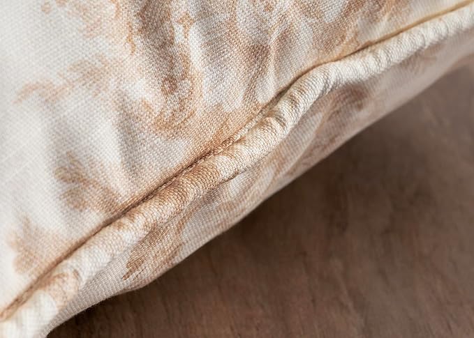 Maison d' Hermine Decorative Pillow Covers 12x20 Inch Rectangle 100% Cotton Throw Pillow Covers with Invisible Zipper for Living Room Couch, Chair, Sofas, Bedroom, Home (Paradise - Almond)