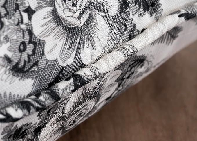 Maison d' Hermine Decorative Pillow Covers 20x20 Inch Square 100% Cotton Throw Pillow Covers with Invisible Zipper for Living Room Couch, Chair, Sofas, Bedroom, Home (Paradise - Mid Night)