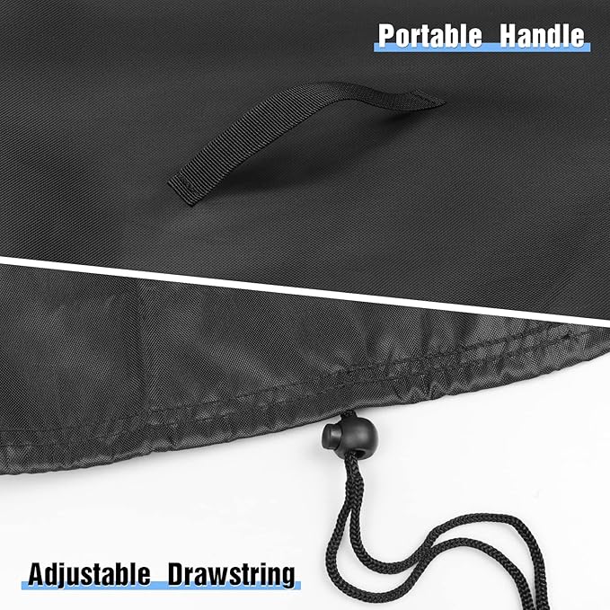 Kingling Grill Cover Fits for Big Horn Outdoors Portable Infrared Propane Gas Grill, Waterproof Protective Cover for Infrared Grill/Steak Cooker/Barbecue Propane Oven (Cover Only) - 17"x17"x15"