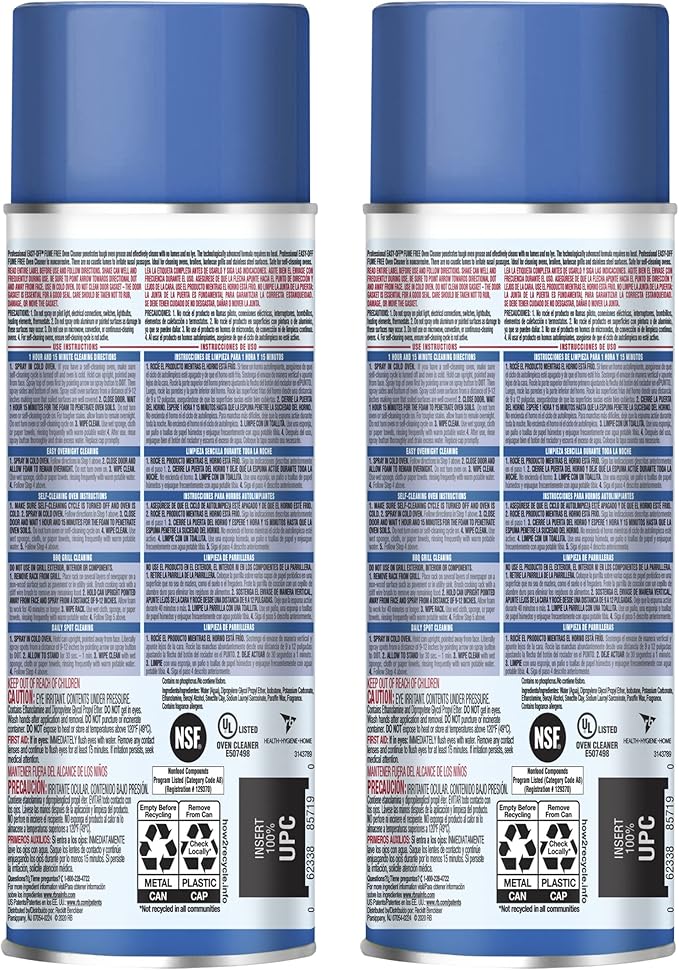 EASY-OFF Pro Fume Free Oven Cleaner, 24 oz., 2 Count