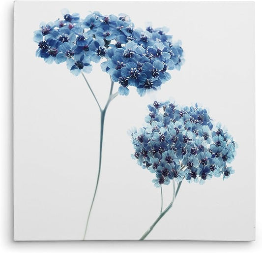 Wexford Home Gorgeous Blue III Gallery Wrapped Canvas Wall Art, 10x10,