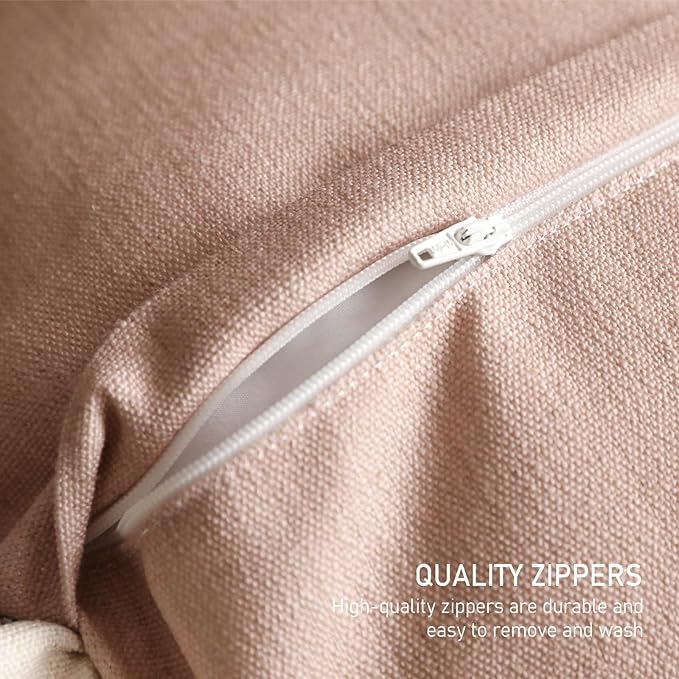 Design Square Pink Floral Linen Throw Pillow Covers 18"x18" Pack of 2, Vintage Country Flowers Pattern Cushion Covers Decor Pillowcases for Bed,Living Room,Outdoor,Car